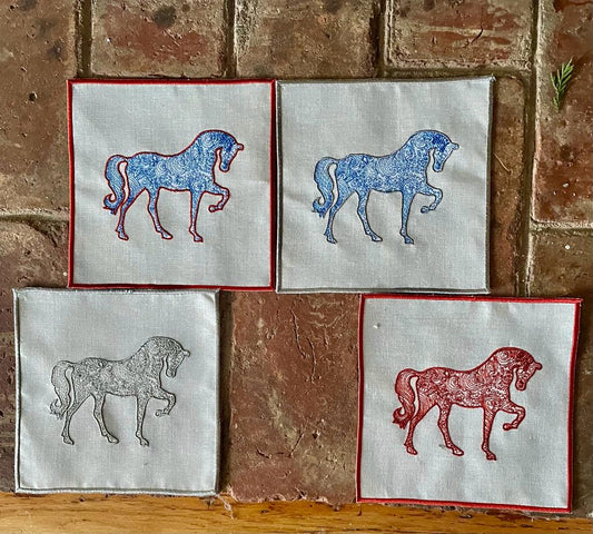 Coctail - Napkin- (Horse Collection)