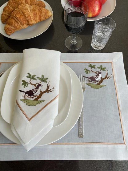 Placemats and Napkins (Bird Collection)