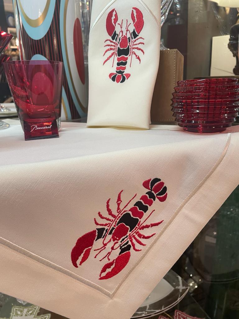 Placemats and Napkin (Marin Lobster Collection)